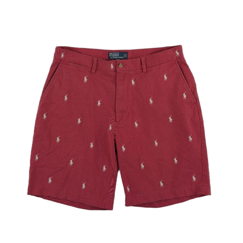 Polo Ralph Lauren Prospect Shorts Mens Size 35 Pony Logo 100% Cotton Vintage